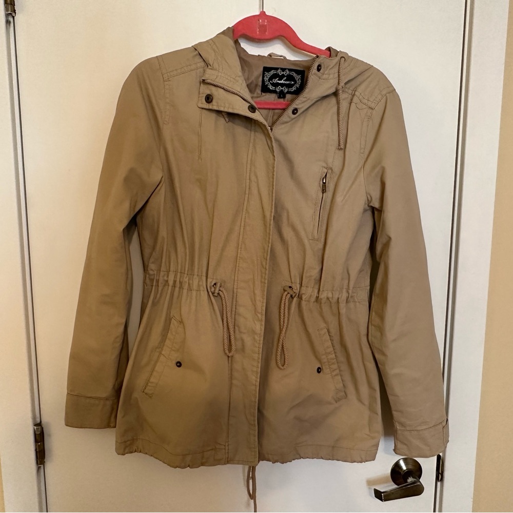 tan jacket